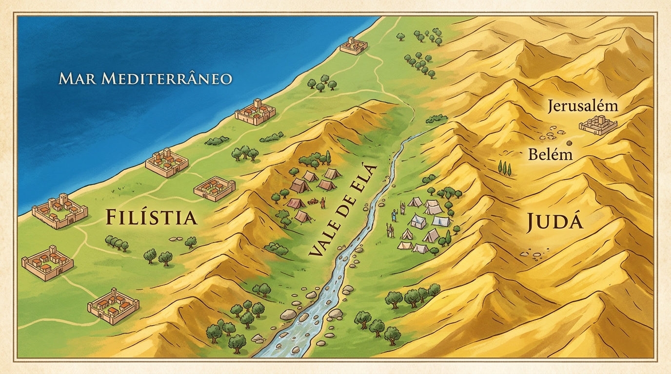 Vale de Elá, Judá