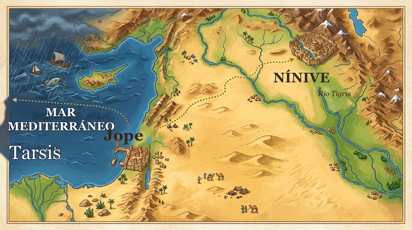 De Jope a Nínive