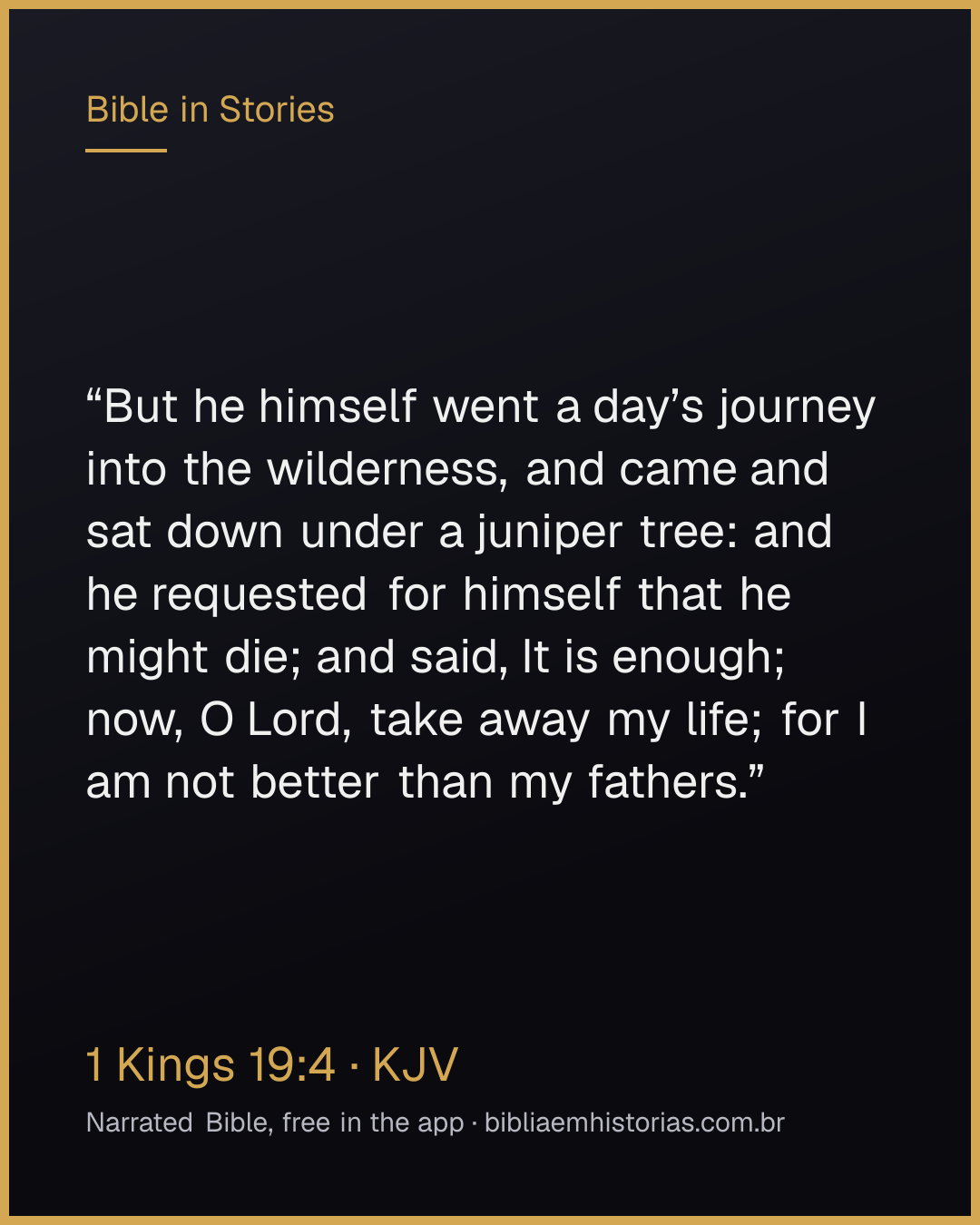 Verse image for 1 Kings 19:4 to share