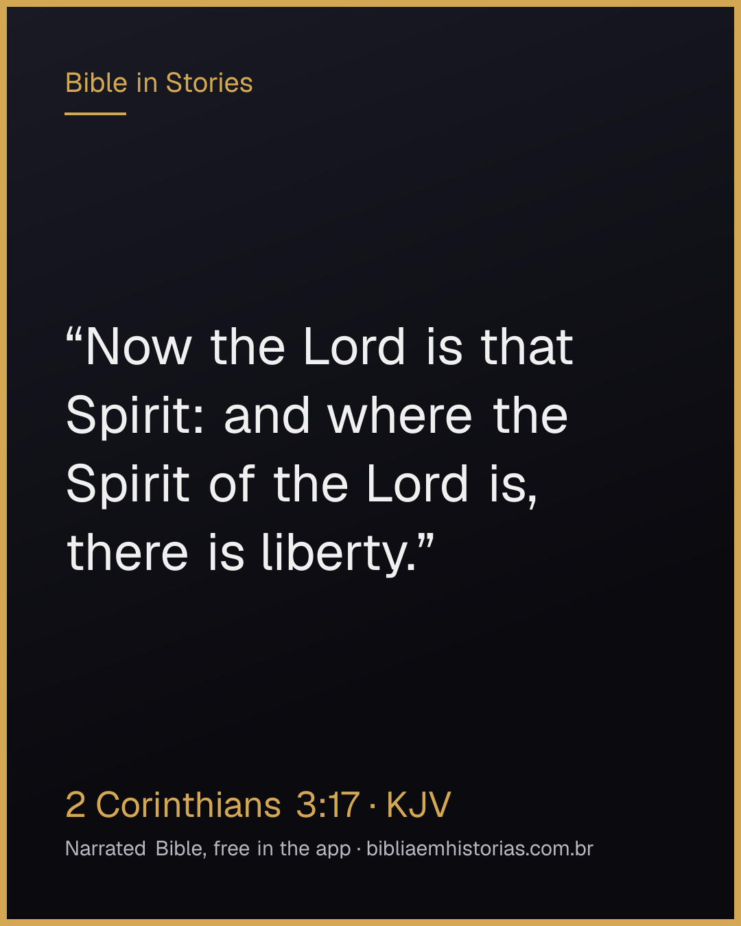 Verse image for 2 Corinthians 3:17 to share