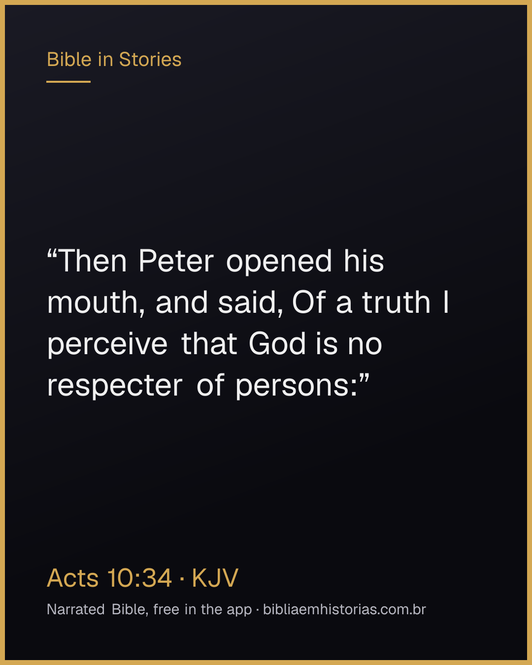 Verse image for Acts 10:34 to share