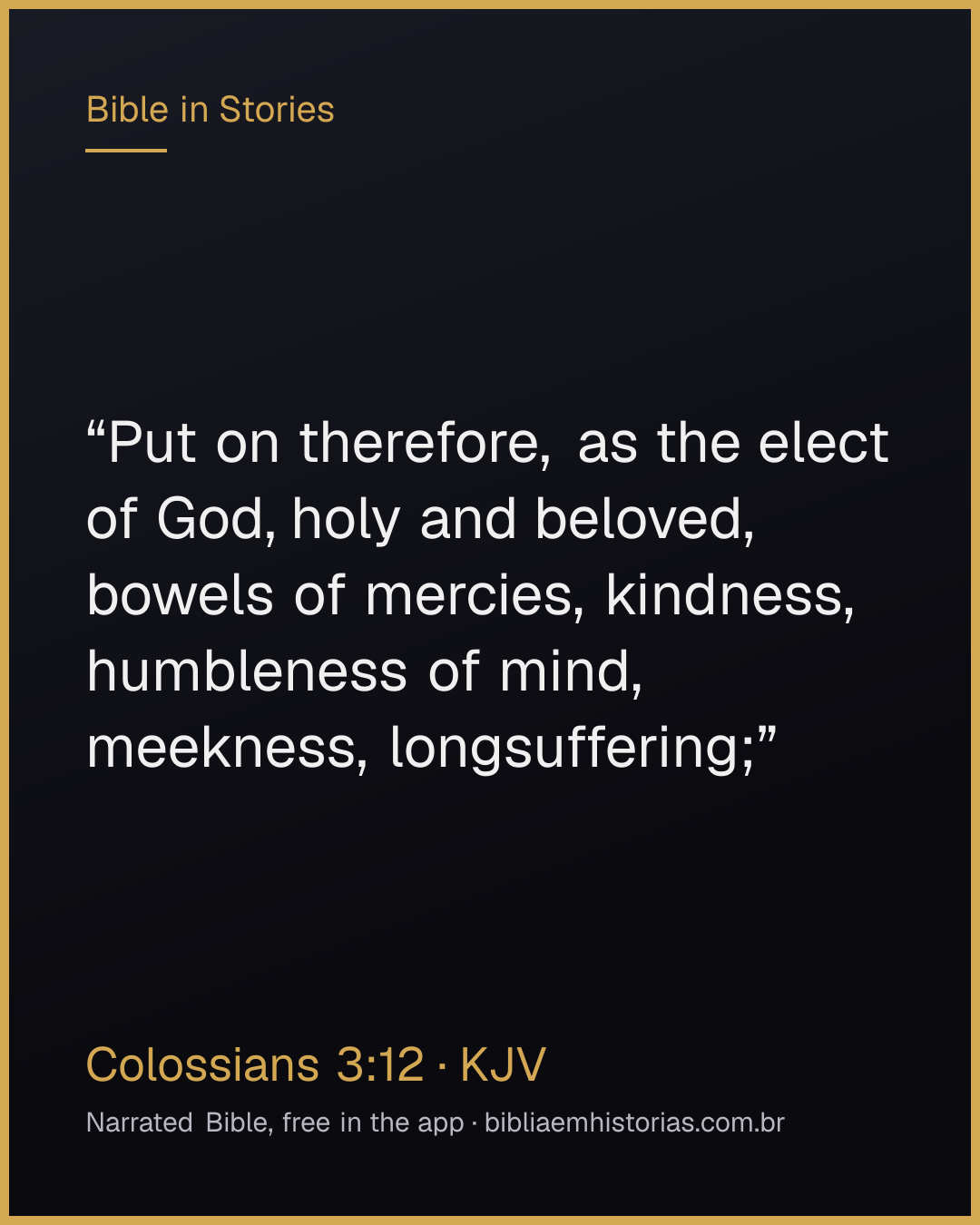Verse image for Colossians 3:12 to share