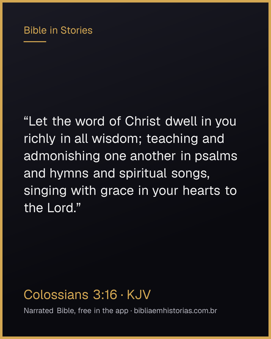 Verse image for Colossians 3:16 to share