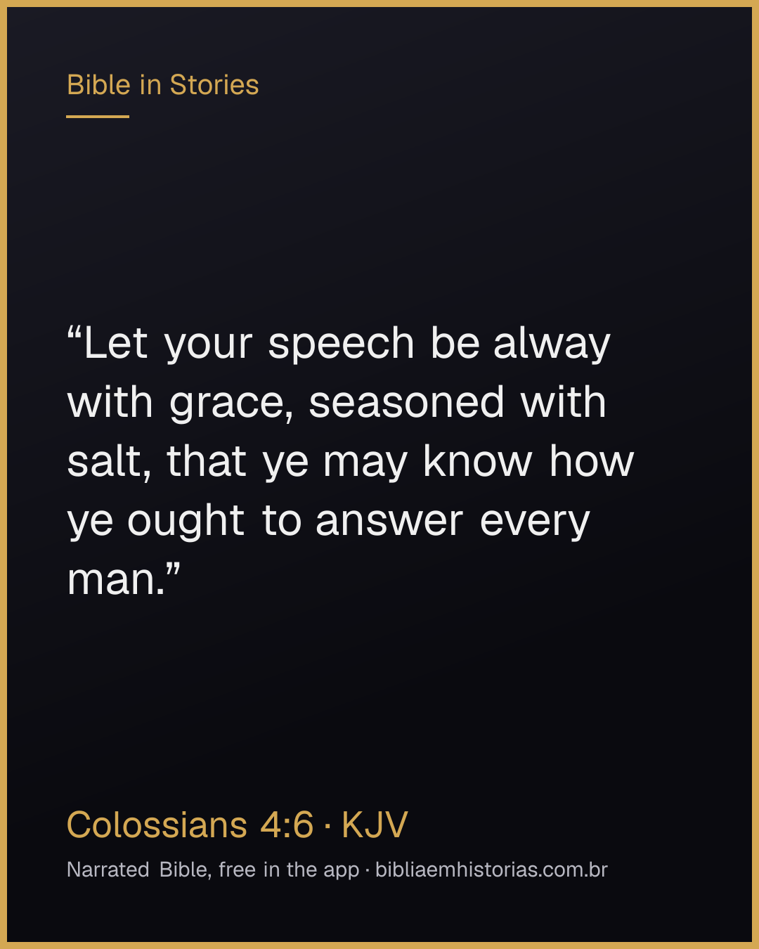 Verse image for Colossians 4:6 to share