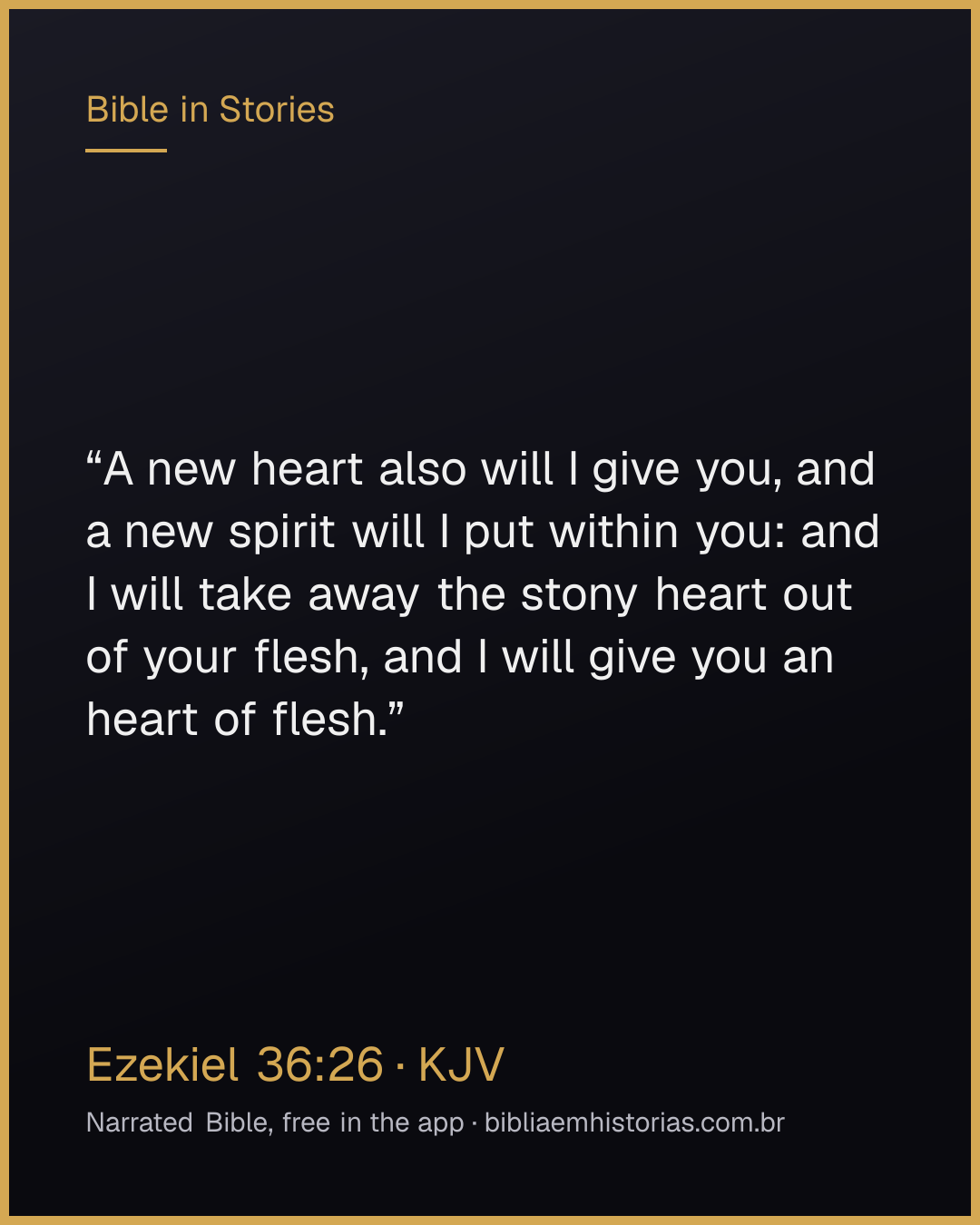 Verse image for Ezekiel 36:26 to share