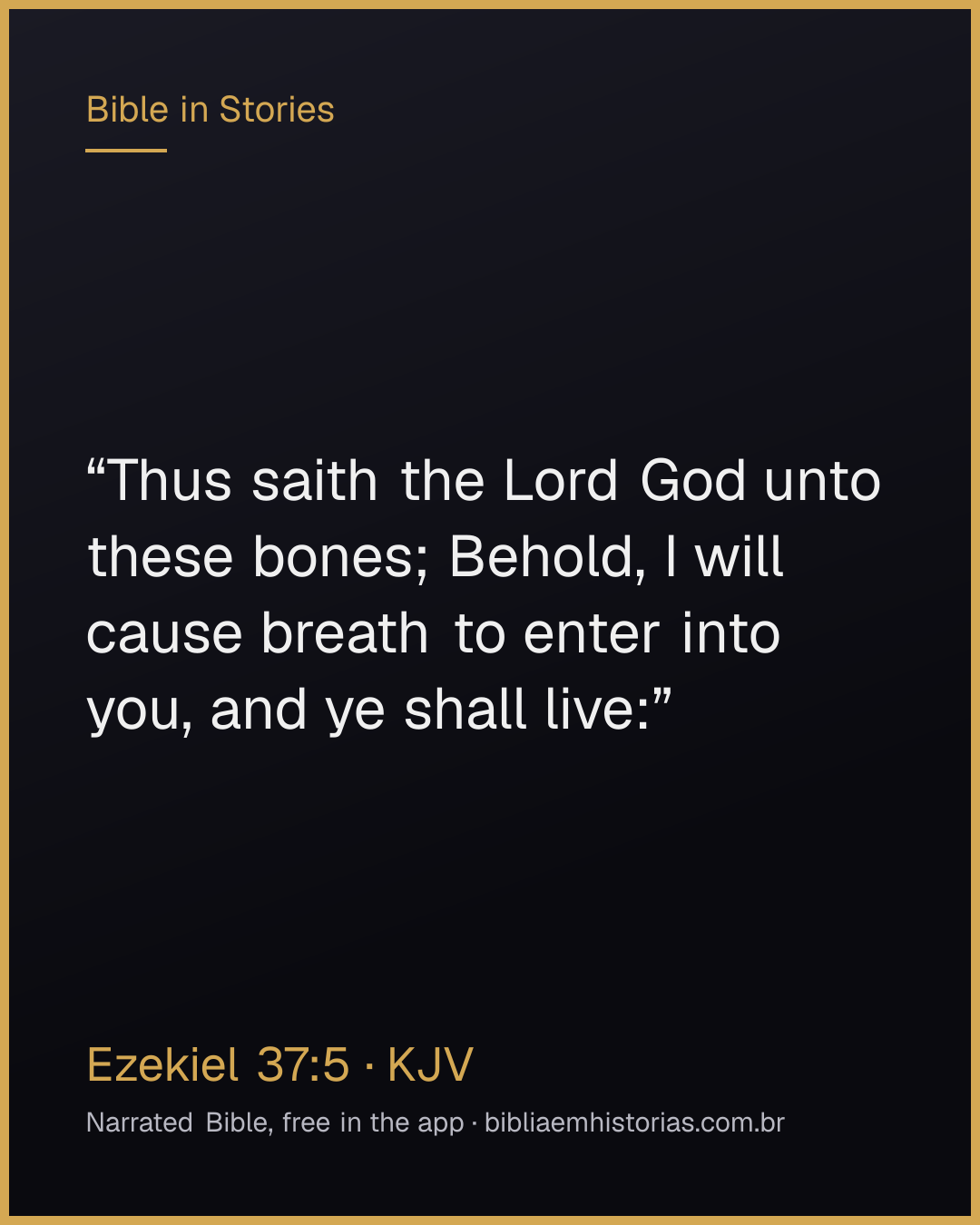 Verse image for Ezekiel 37:5 to share