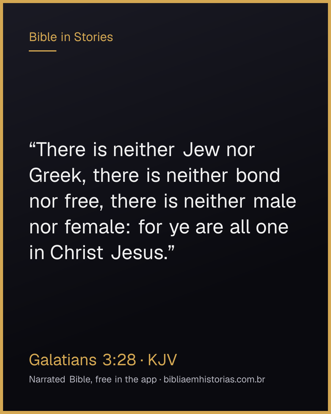 Verse image for Galatians 3:28 to share