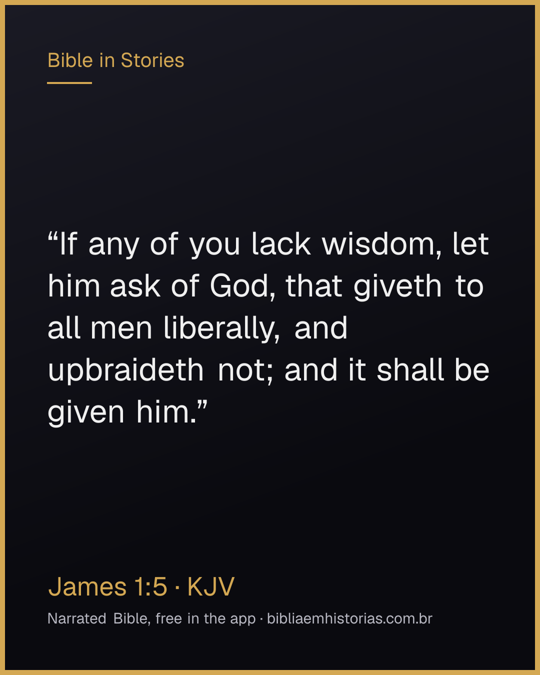 Verse image for James 1:5 to share