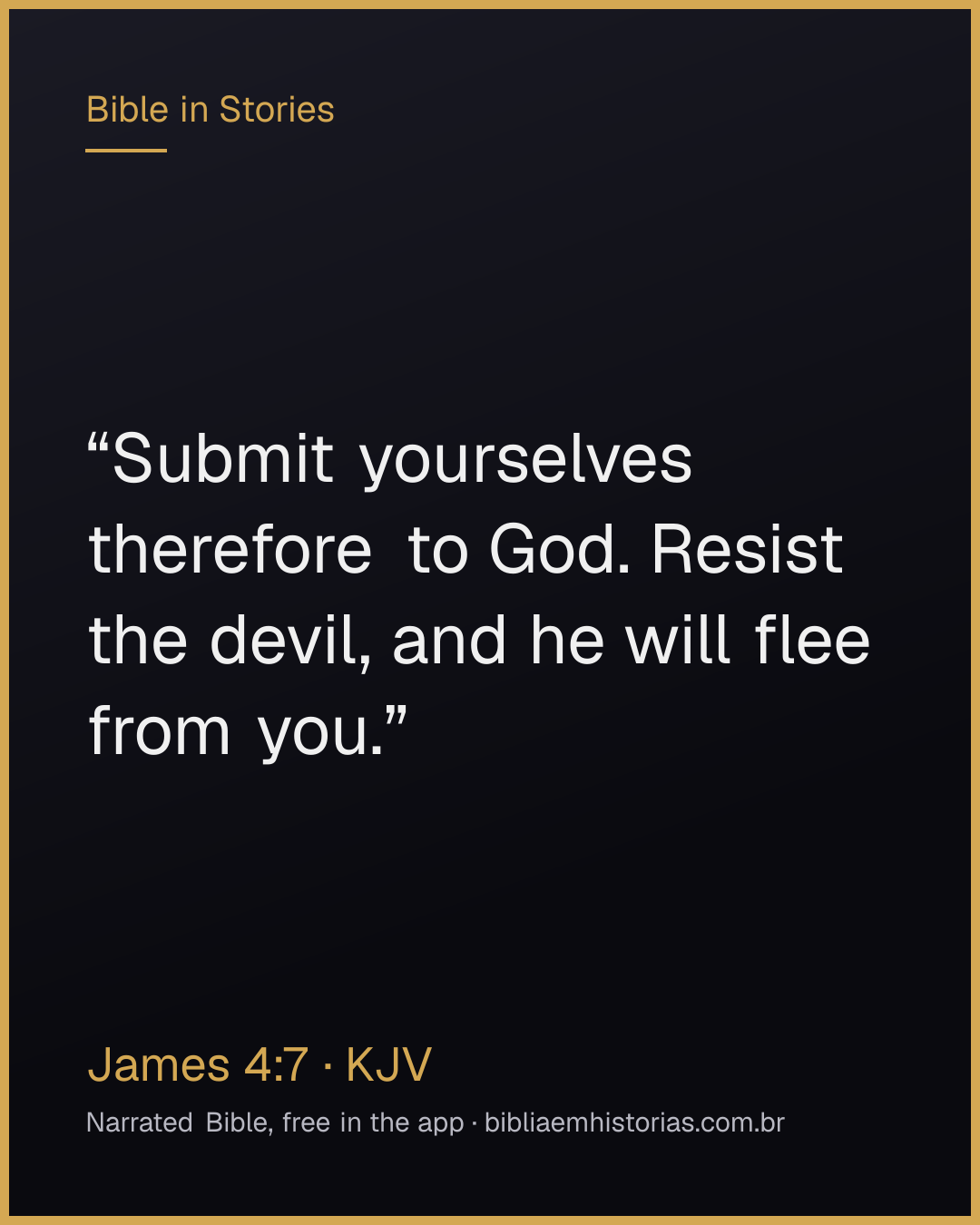 Verse image for James 4:7 to share