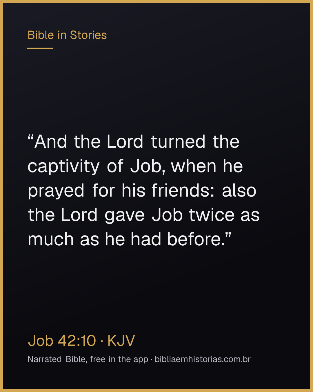 Verse image for Job 42:10 to share