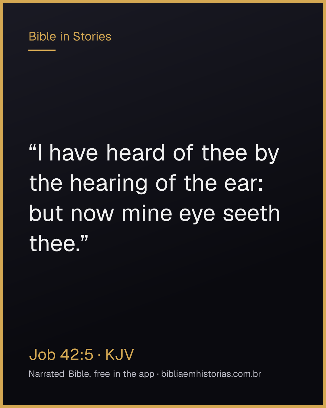 Verse image for Job 42:5 to share