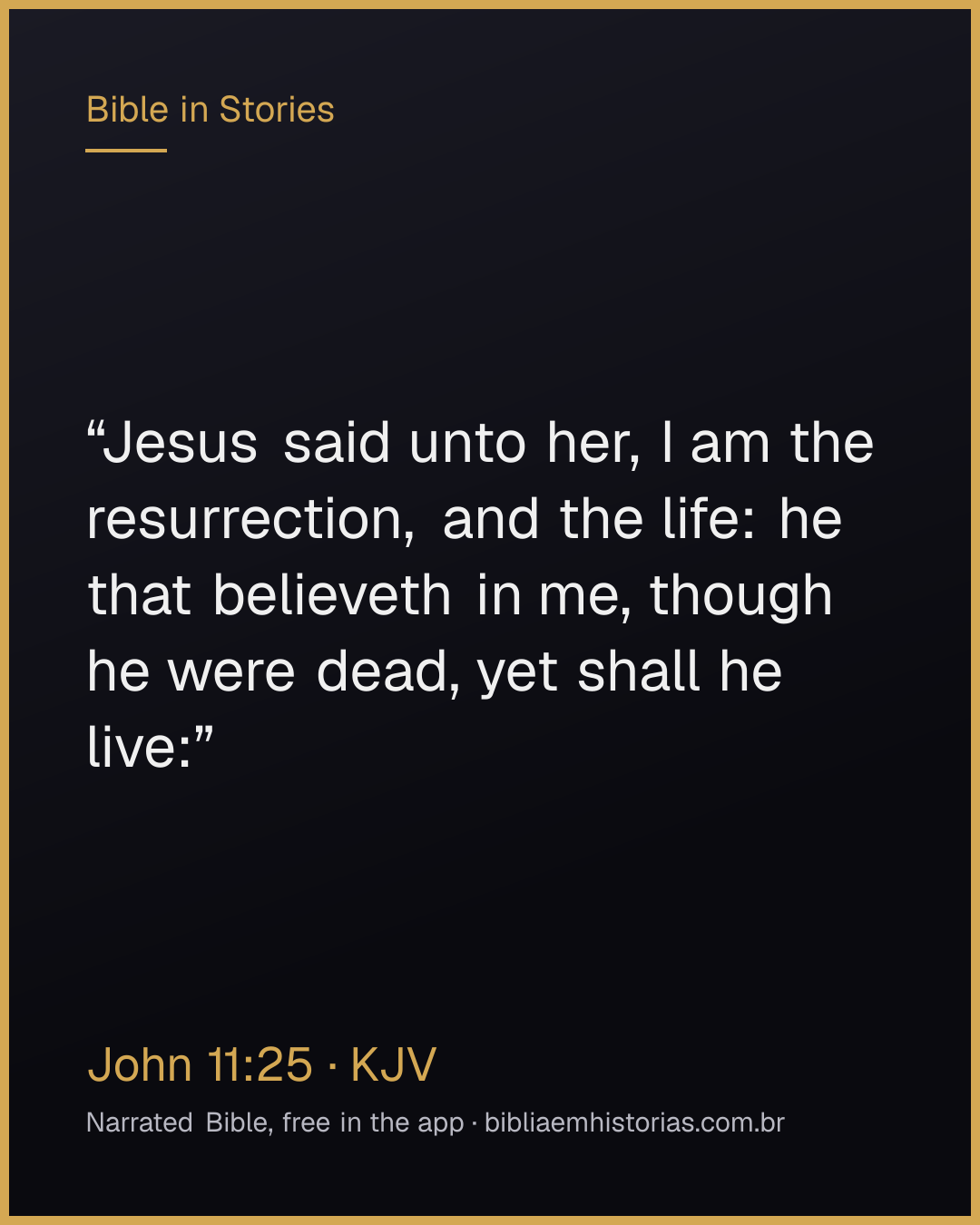 Verse image for John 11:25 to share