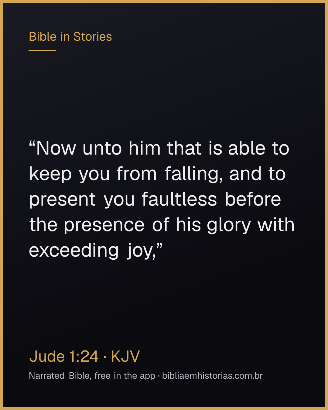 Verse image for Jude 1:24 to share