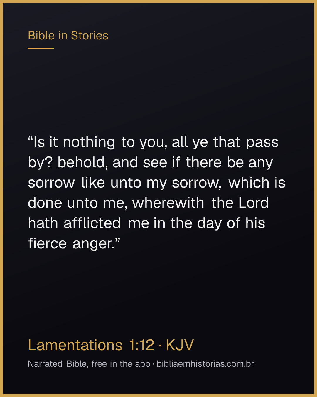 Verse image for Lamentations 1:12 to share
