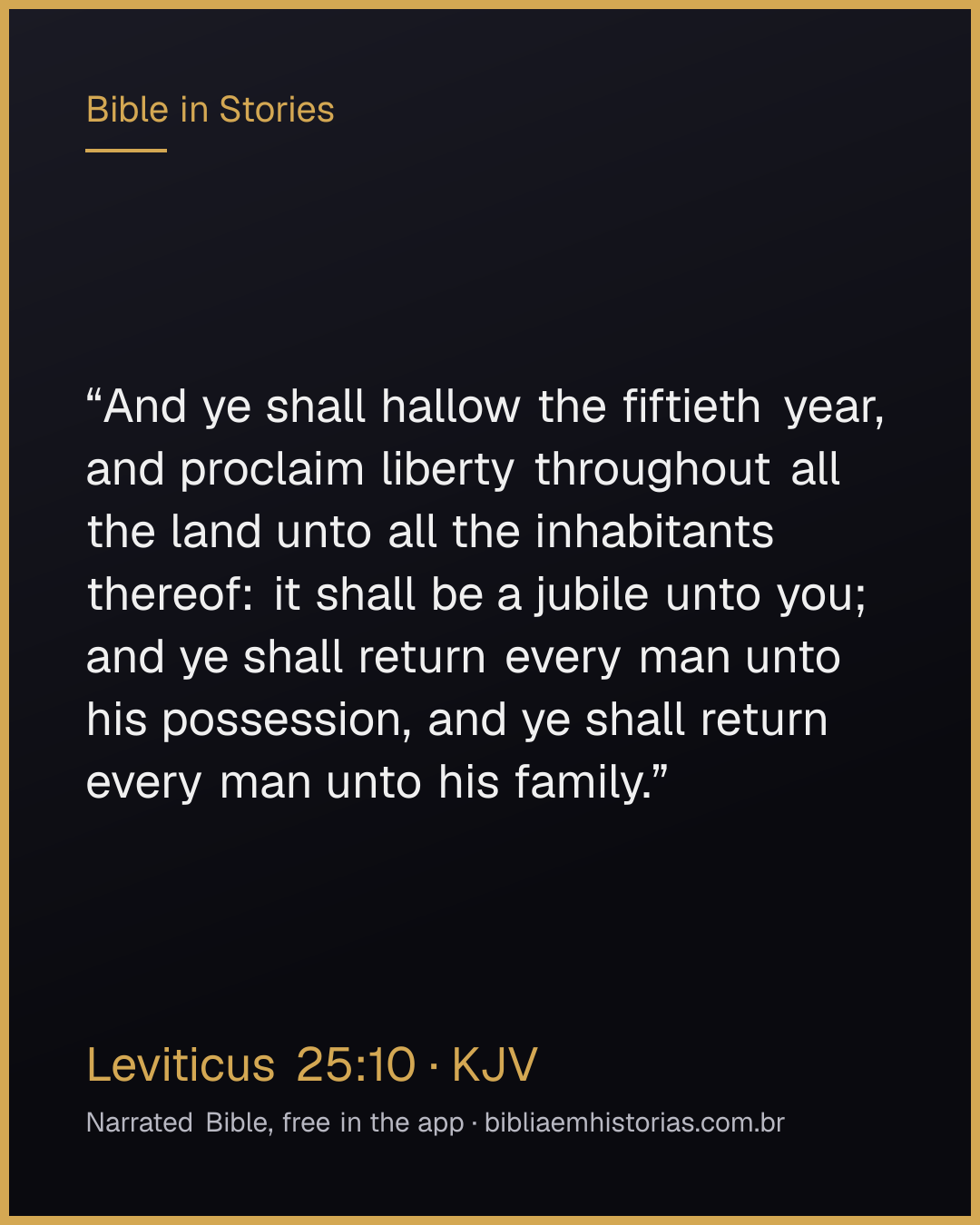 Verse image for Leviticus 25:10 to share