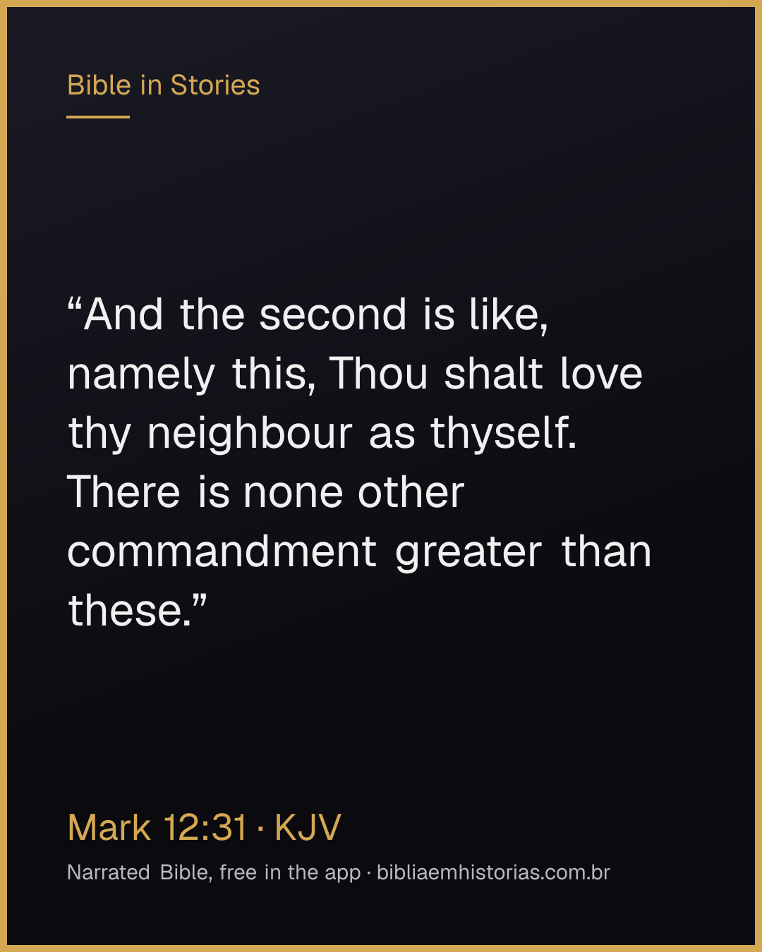 Verse image for Mark 12:31 to share