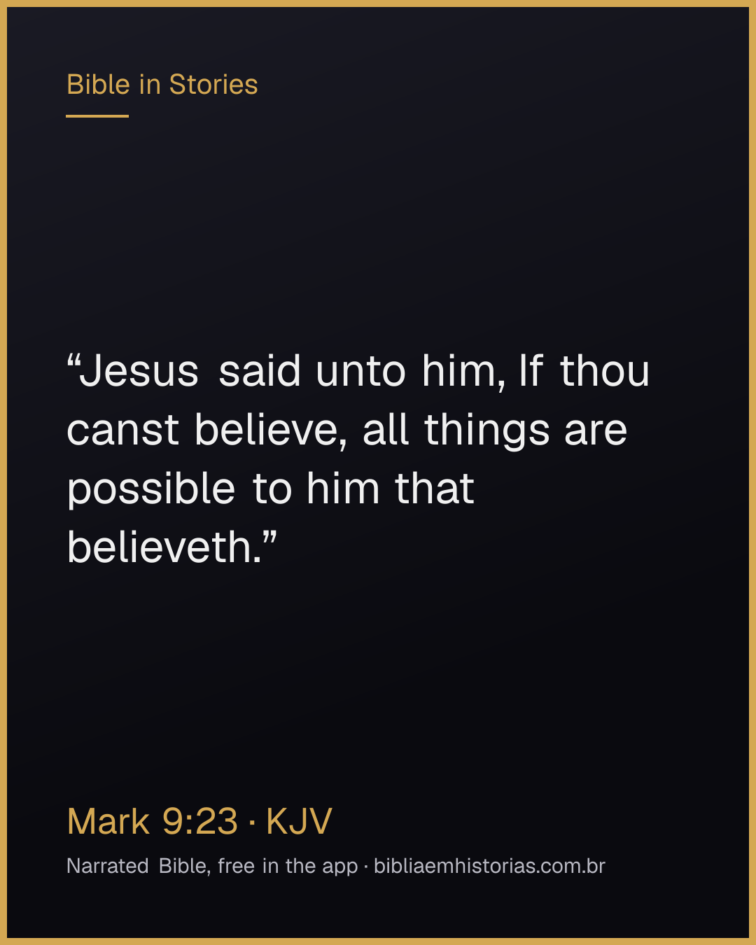 Verse image for Mark 9:23 to share