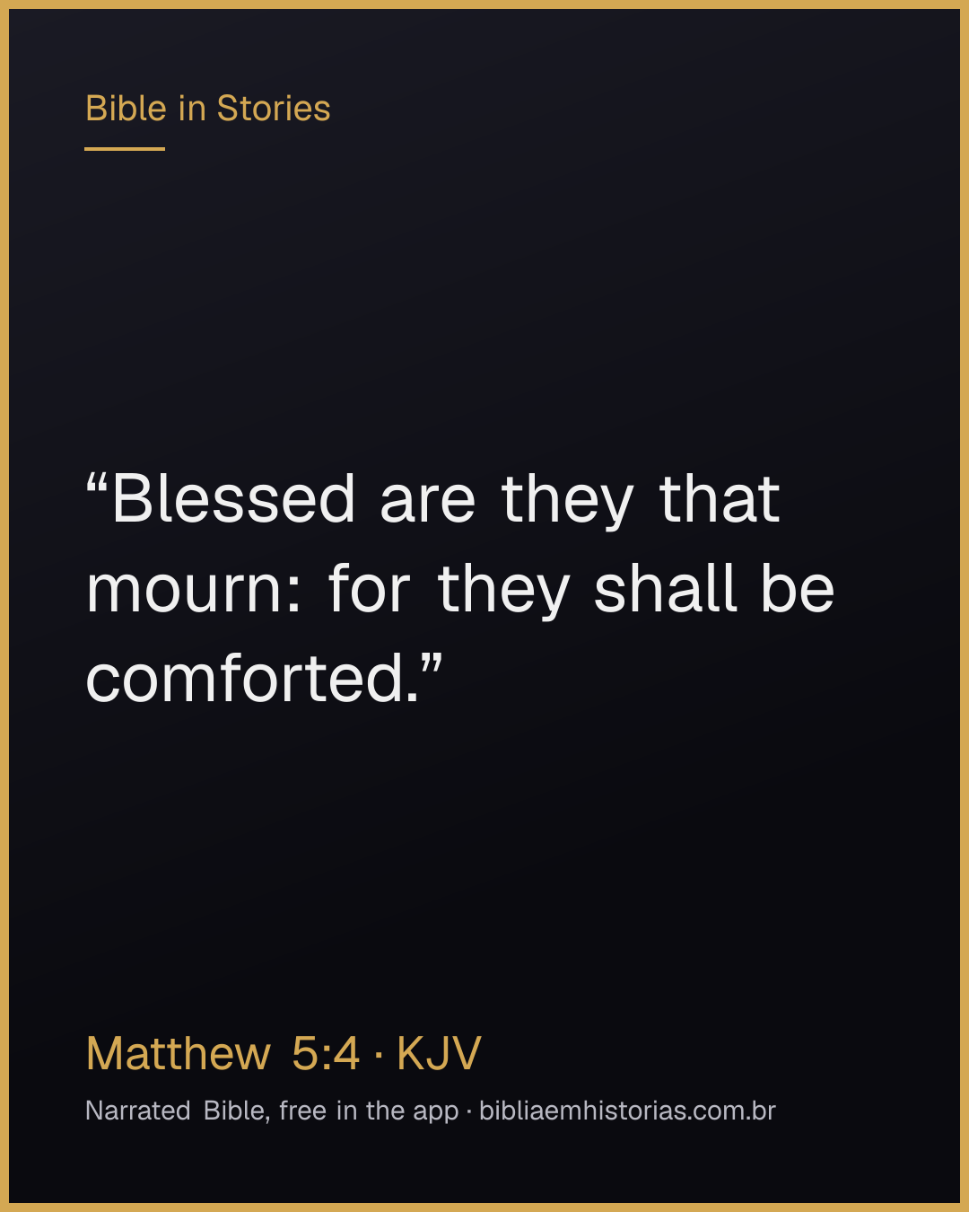 Verse image for Matthew 5:4 to share