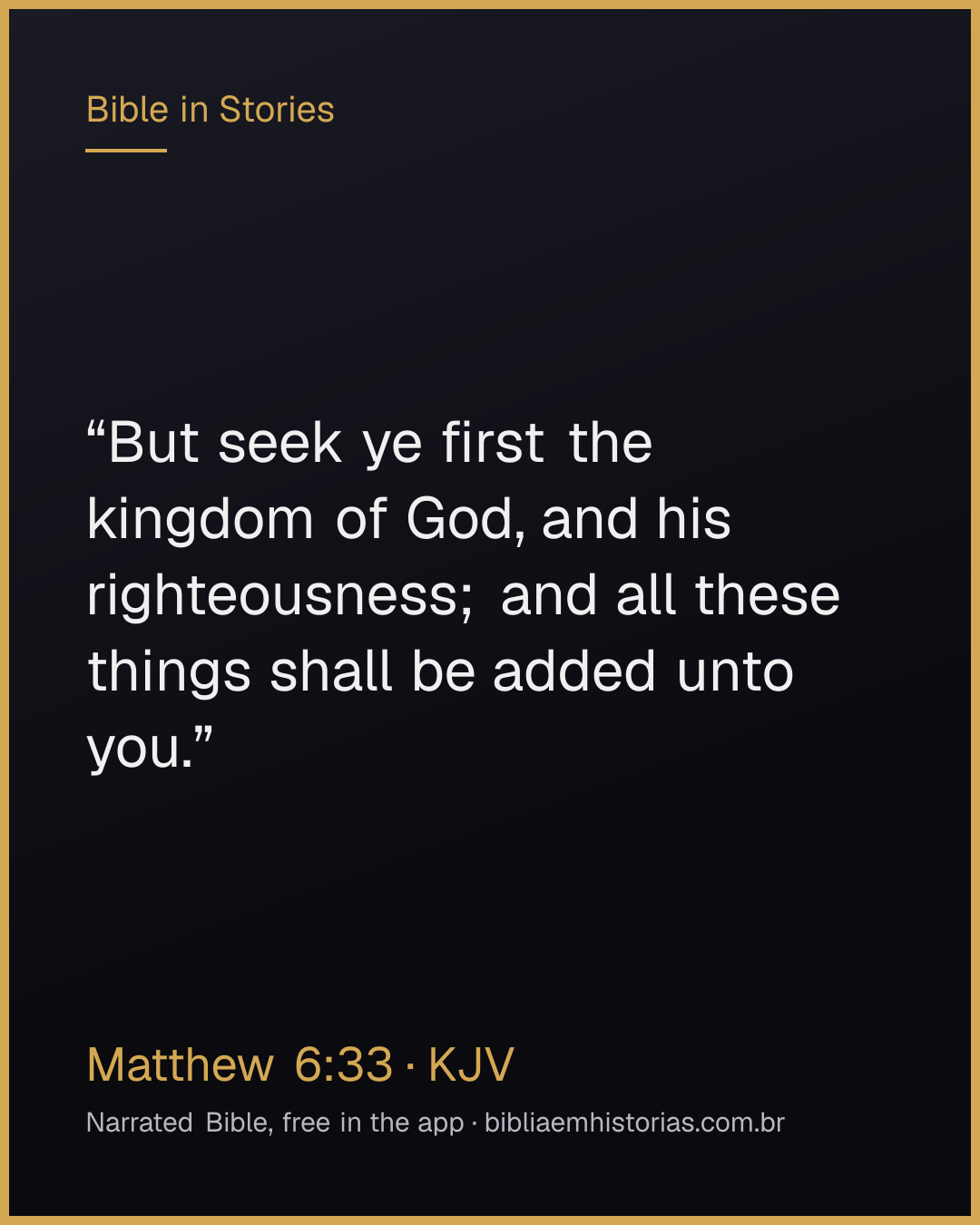 Verse image for Matthew 6:33 to share