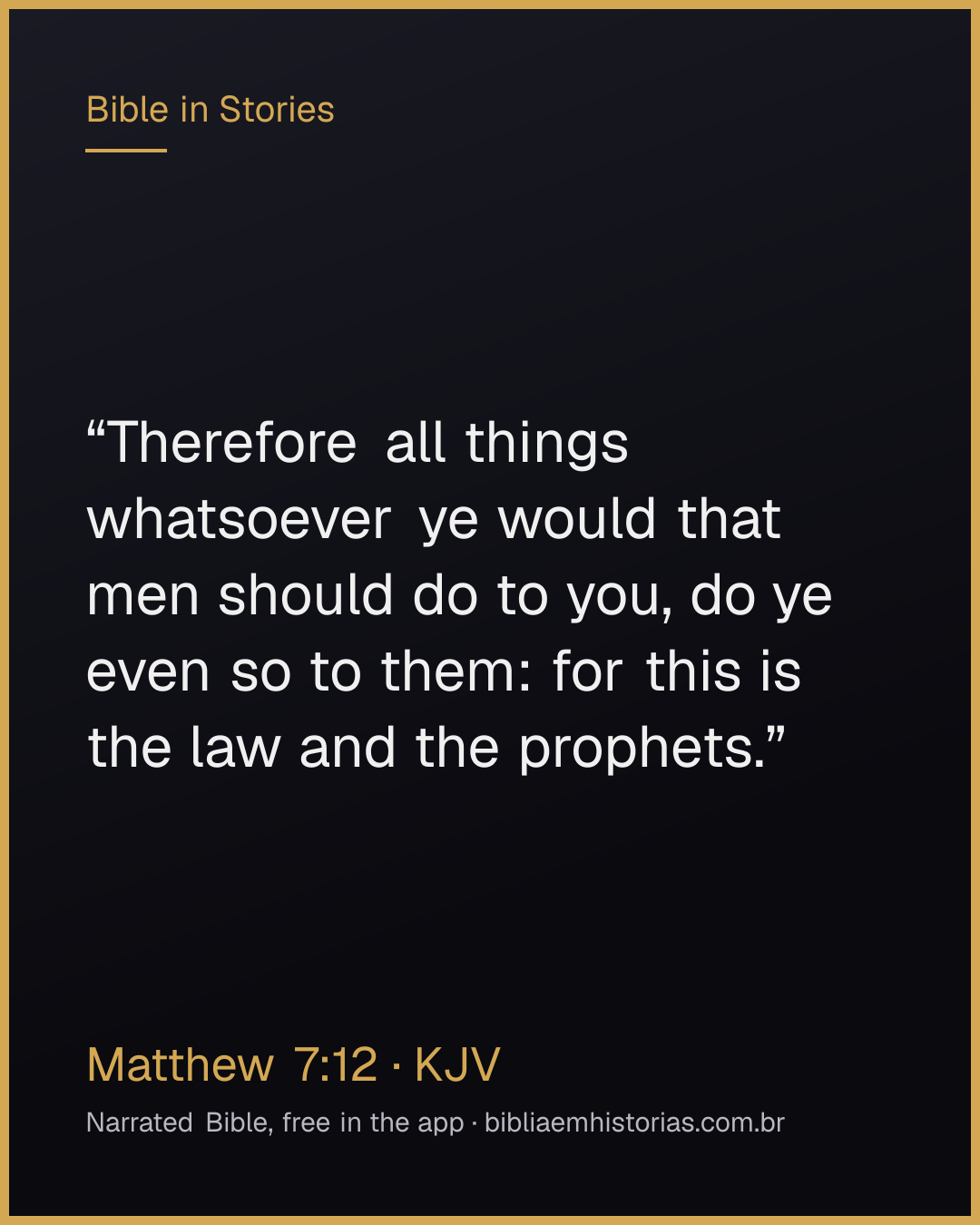 Verse image for Matthew 7:12 to share