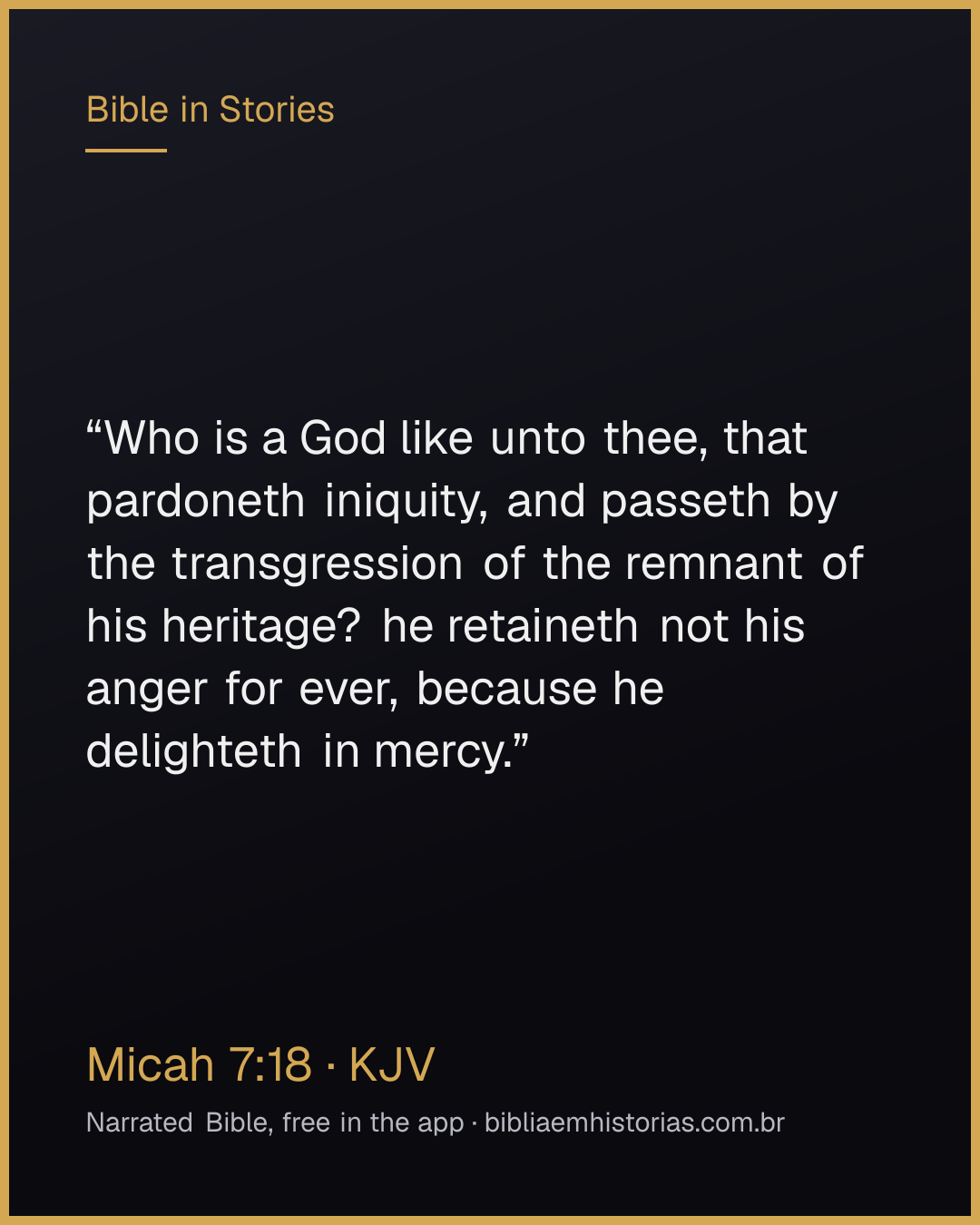 Verse image for Micah 7:18 to share