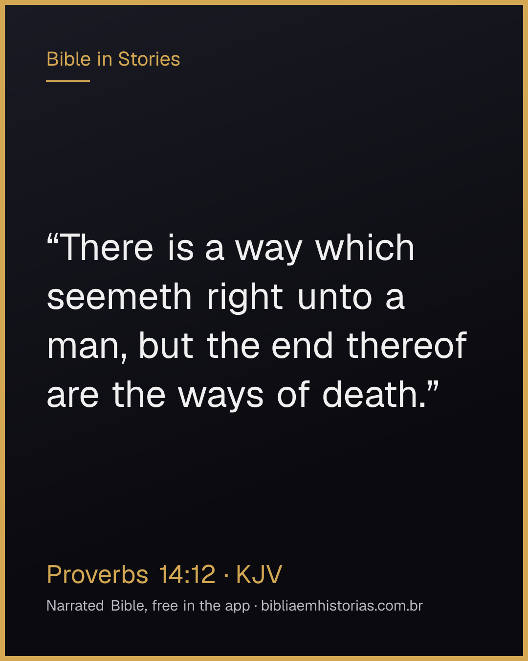Verse image for Proverbs 14:12 to share