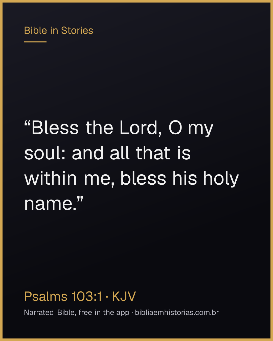 Verse image for Psalms 103:1 to share