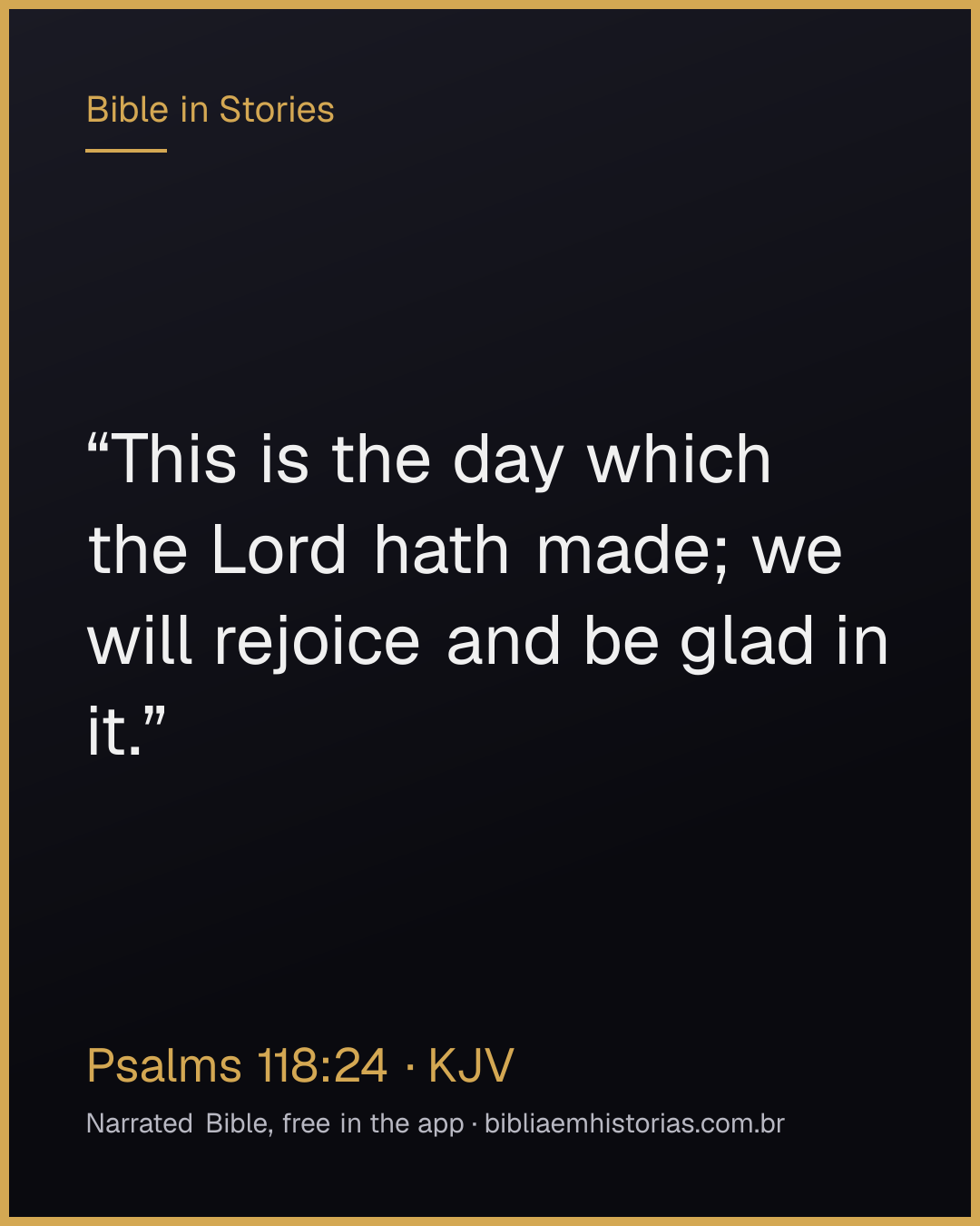 Verse image for Psalms 118:24 to share