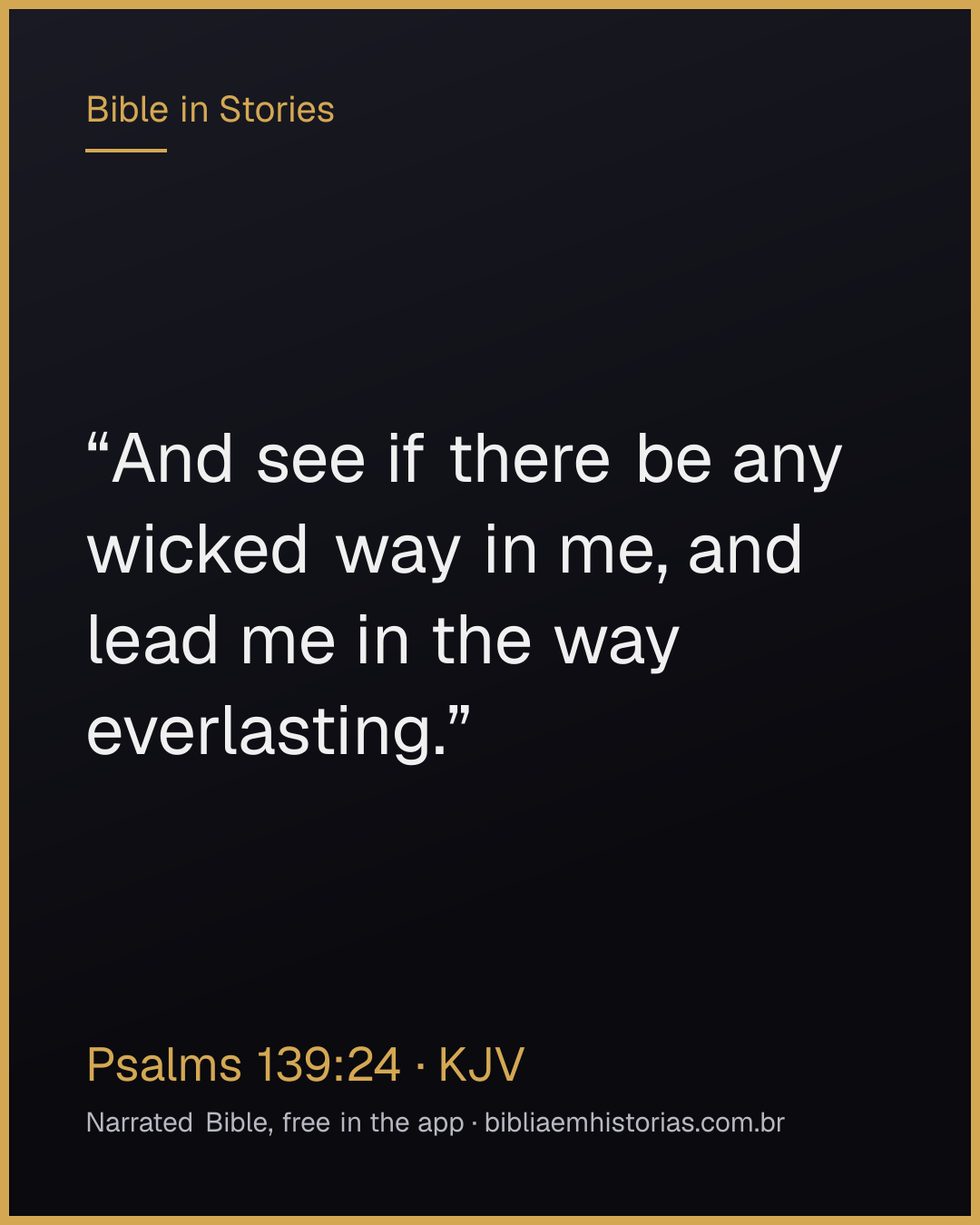 Verse image for Psalms 139:24 to share