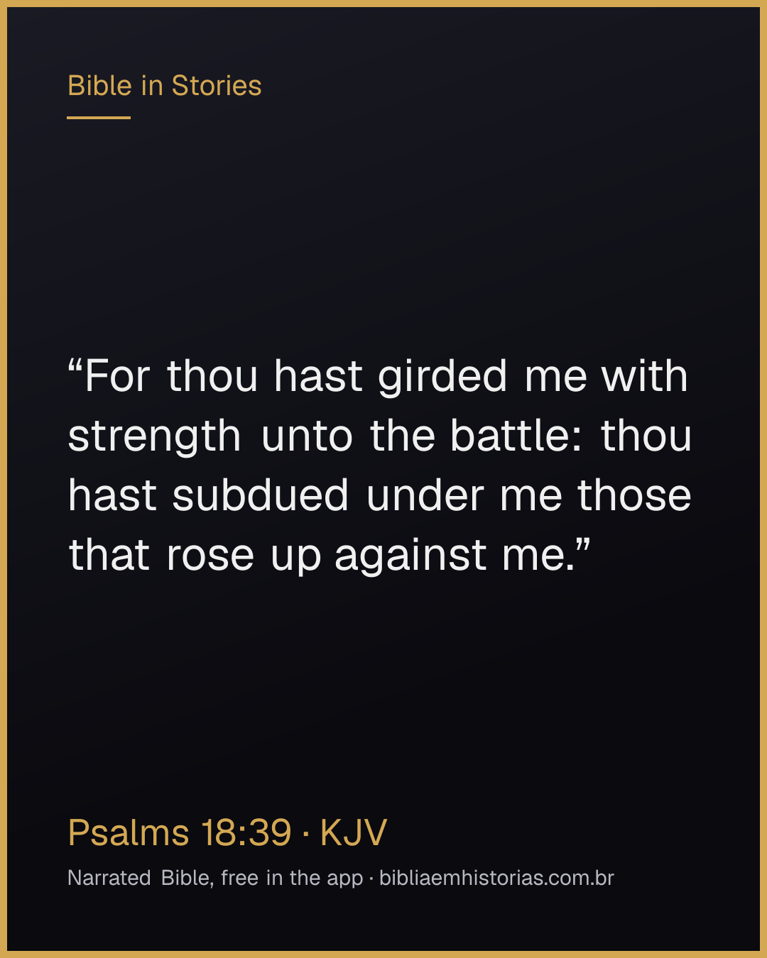 Verse image for Psalms 18:39 to share