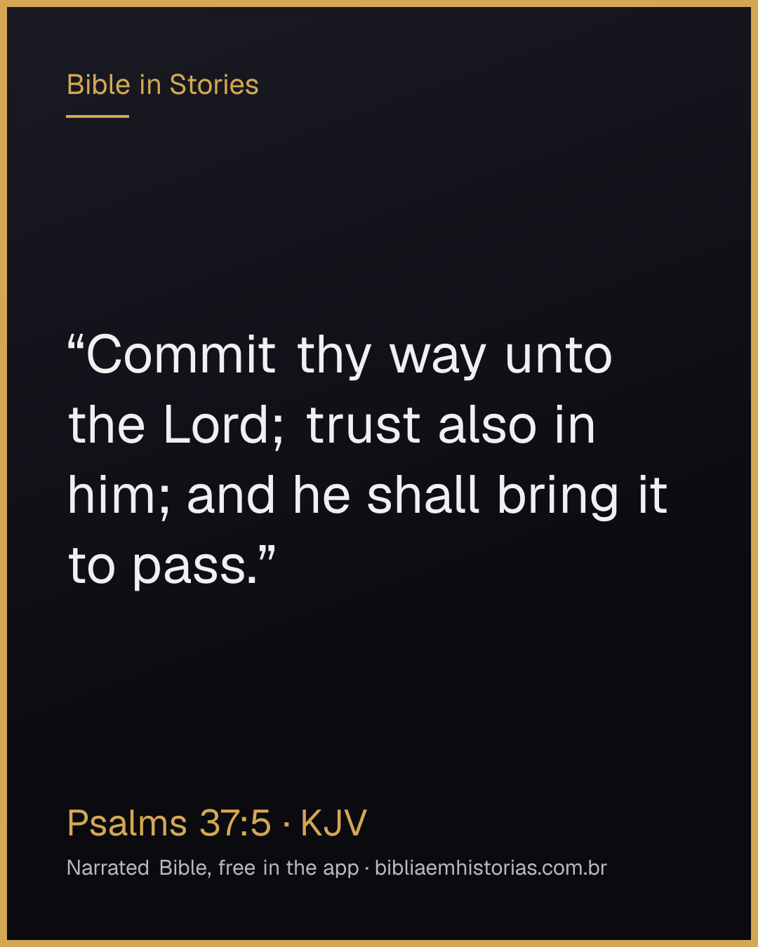 Verse image for Psalms 37:5 to share