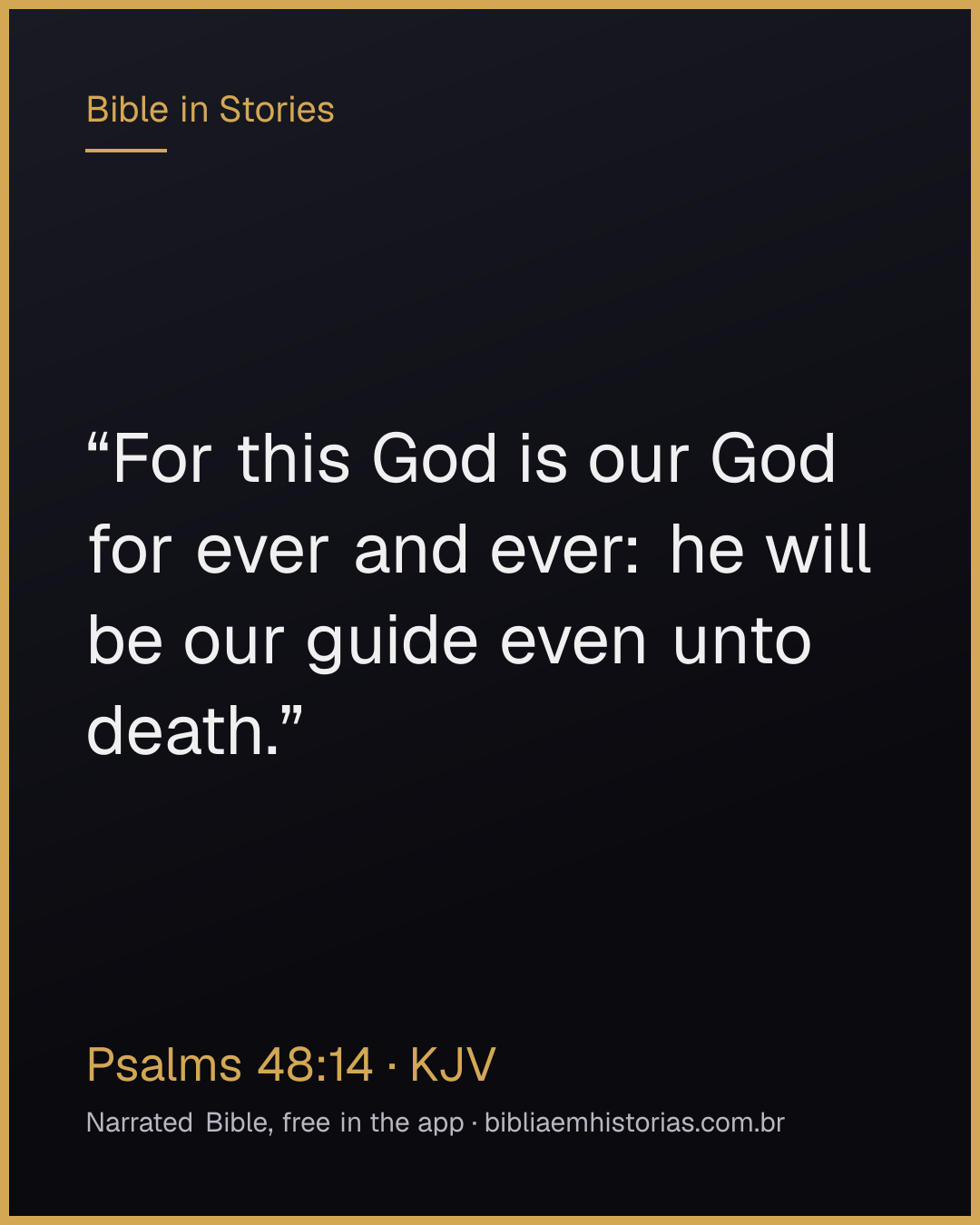 Verse image for Psalms 48:14 to share