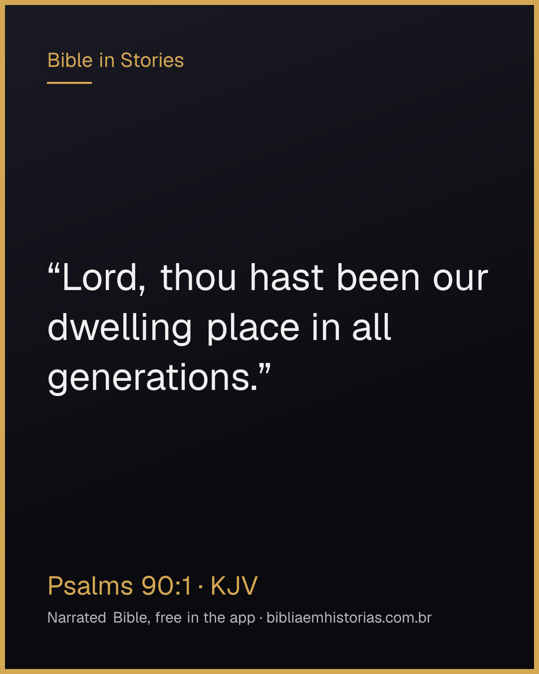 Verse image for Psalms 90:1 to share