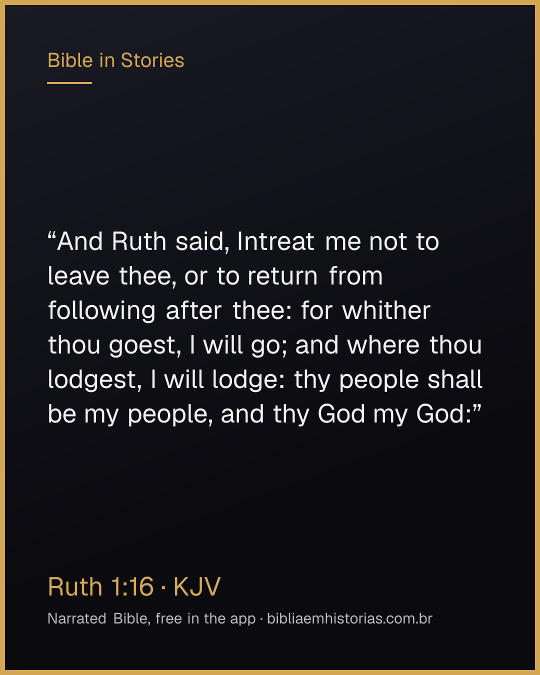 Verse image for Ruth 1:16 to share