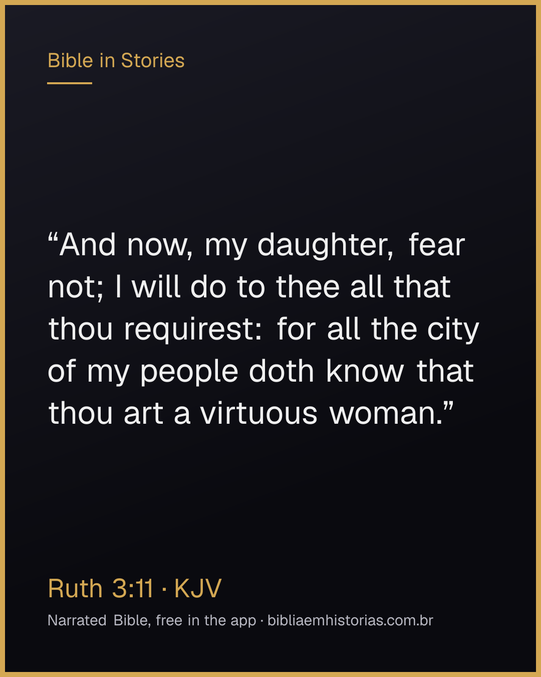 Verse image for Ruth 3:11 to share