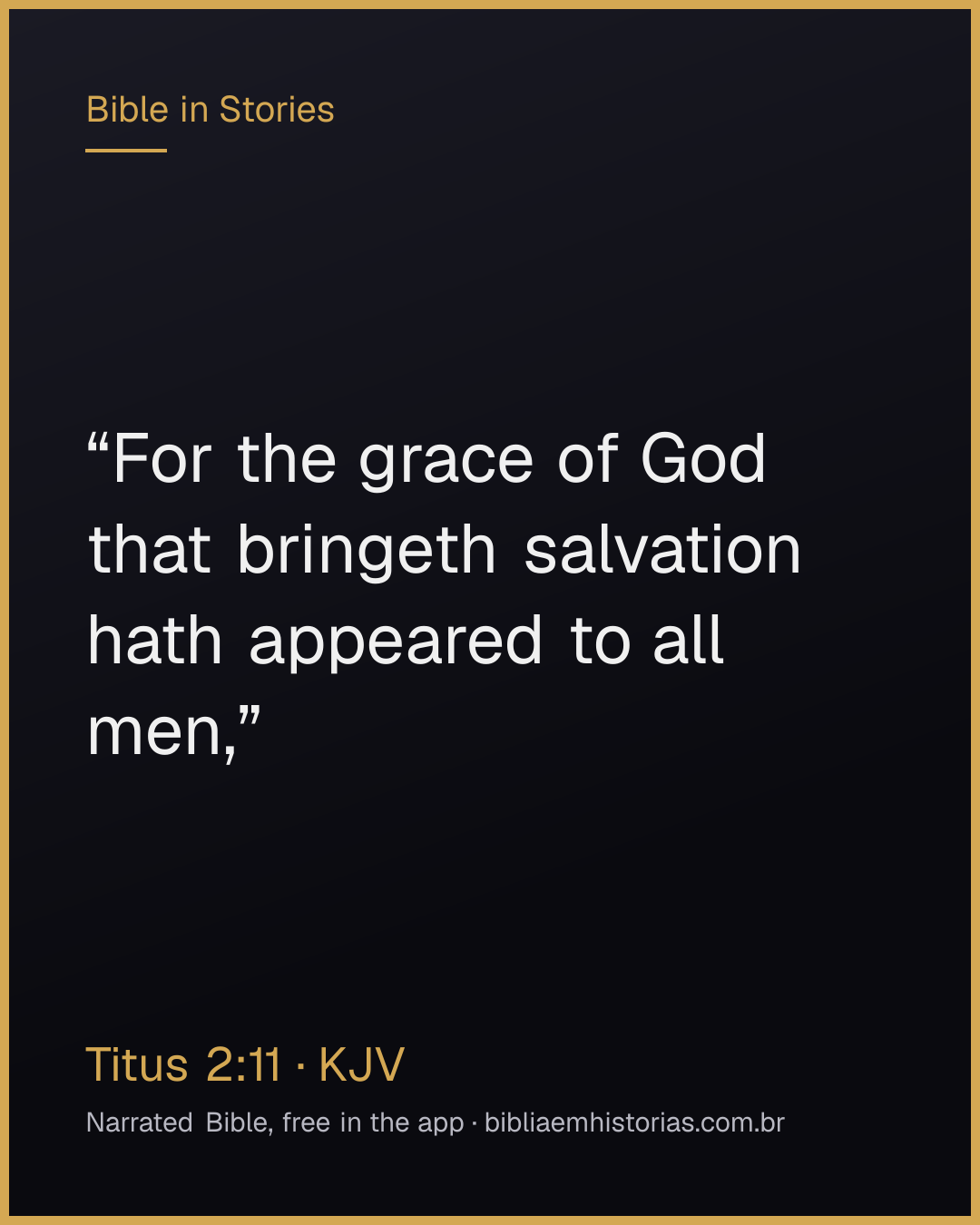 Verse image for Titus 2:11 to share