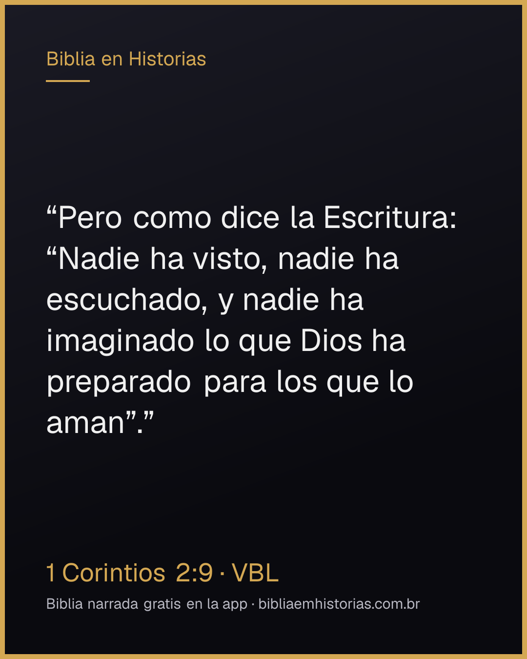 Imagen del versículo 1 Corintios 2:9 para compartir