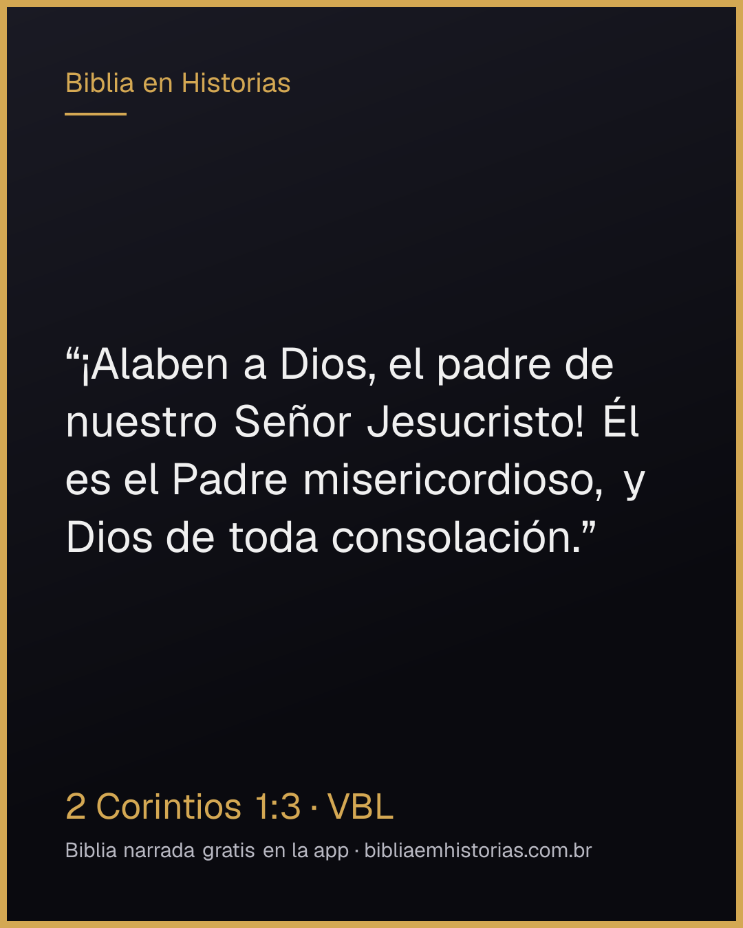 Imagen del versículo 2 Corintios 1:3 para compartir