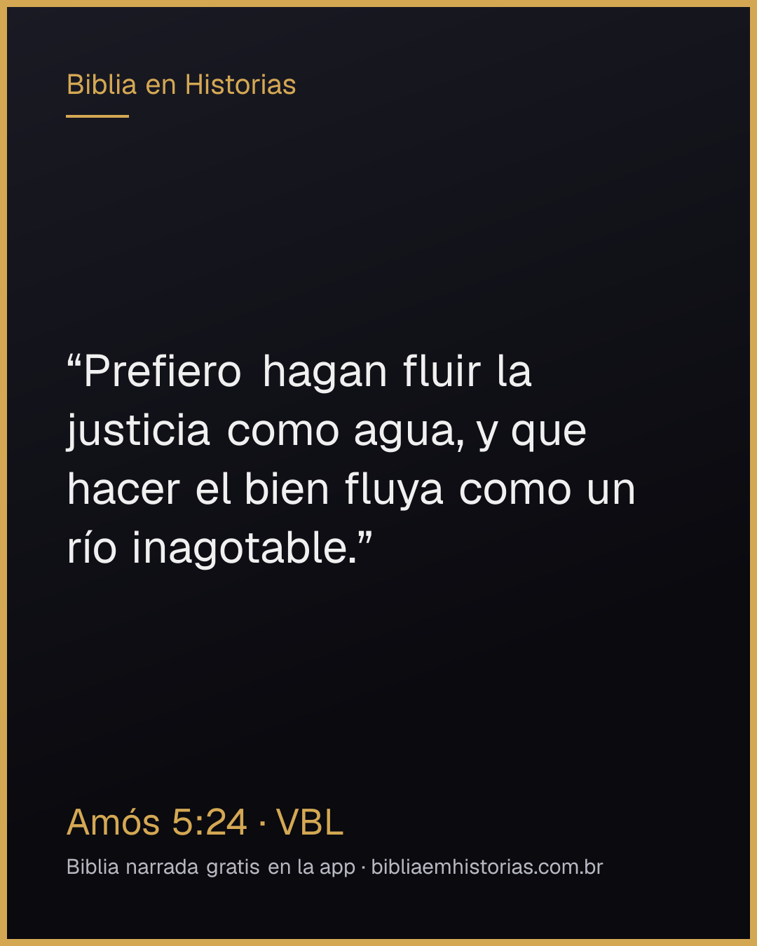Imagen del versículo Amós 5:24 para compartir