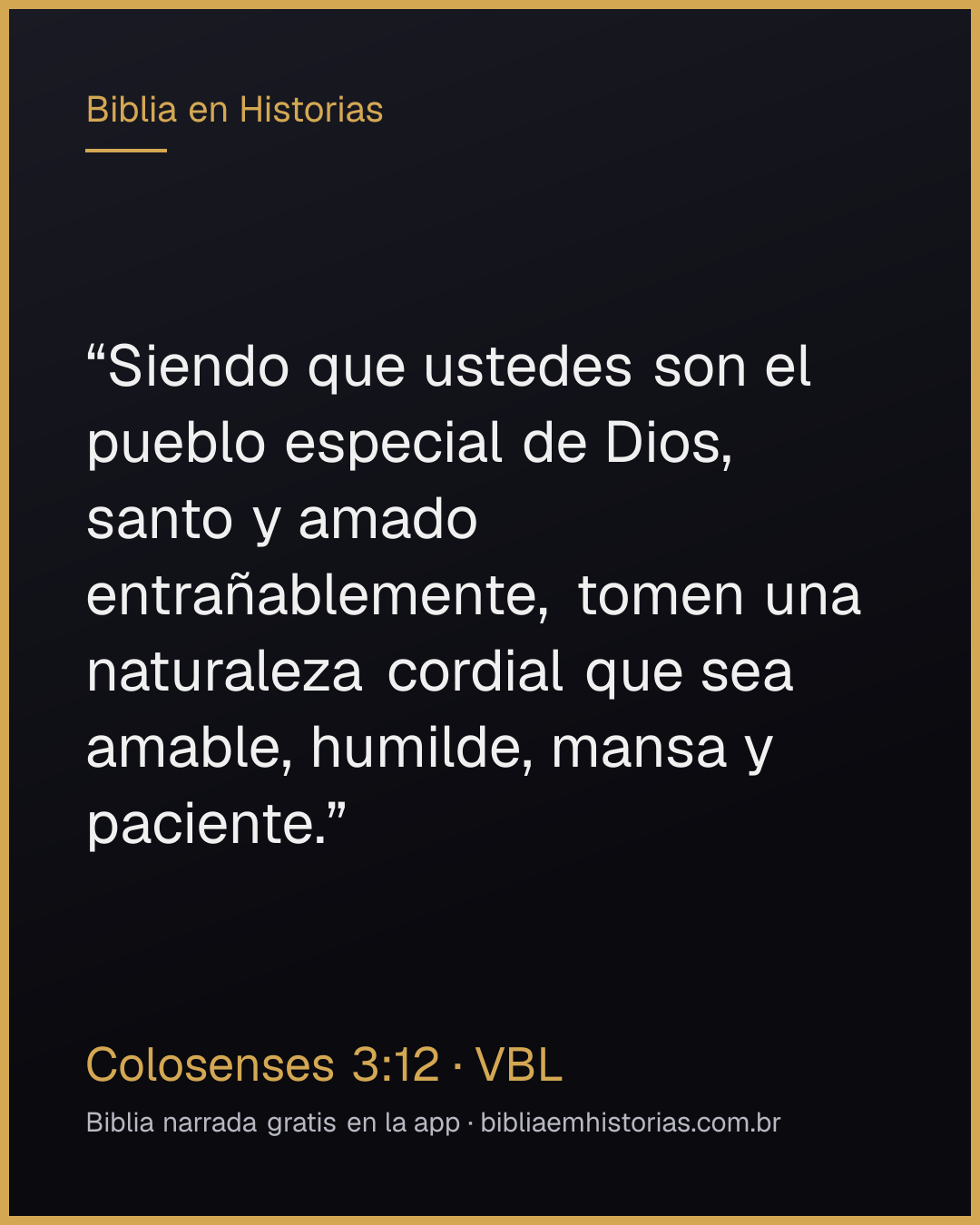 Imagen del versículo Colosenses 3:12 para compartir