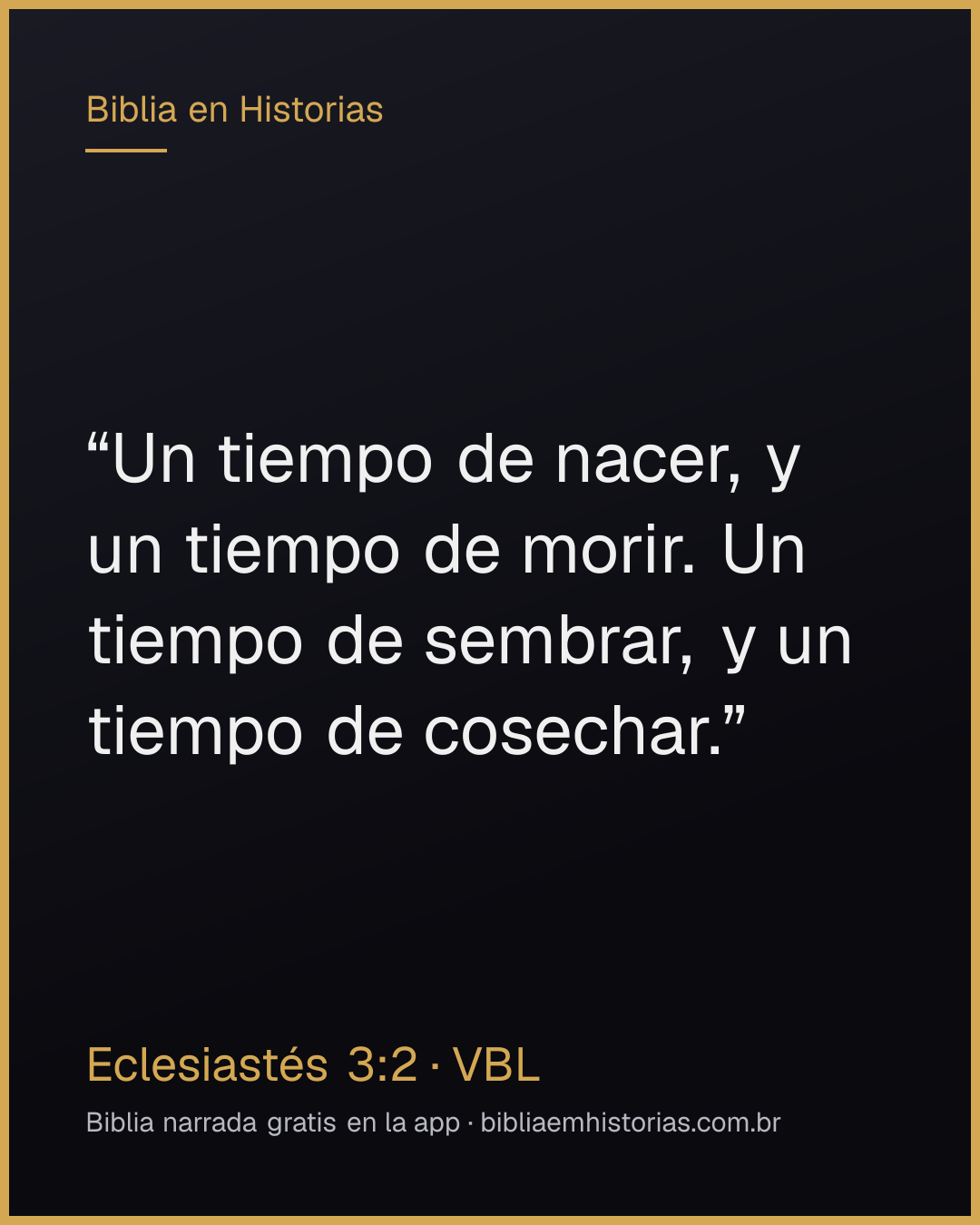 Imagen del versículo Eclesiastés 3:2 para compartir