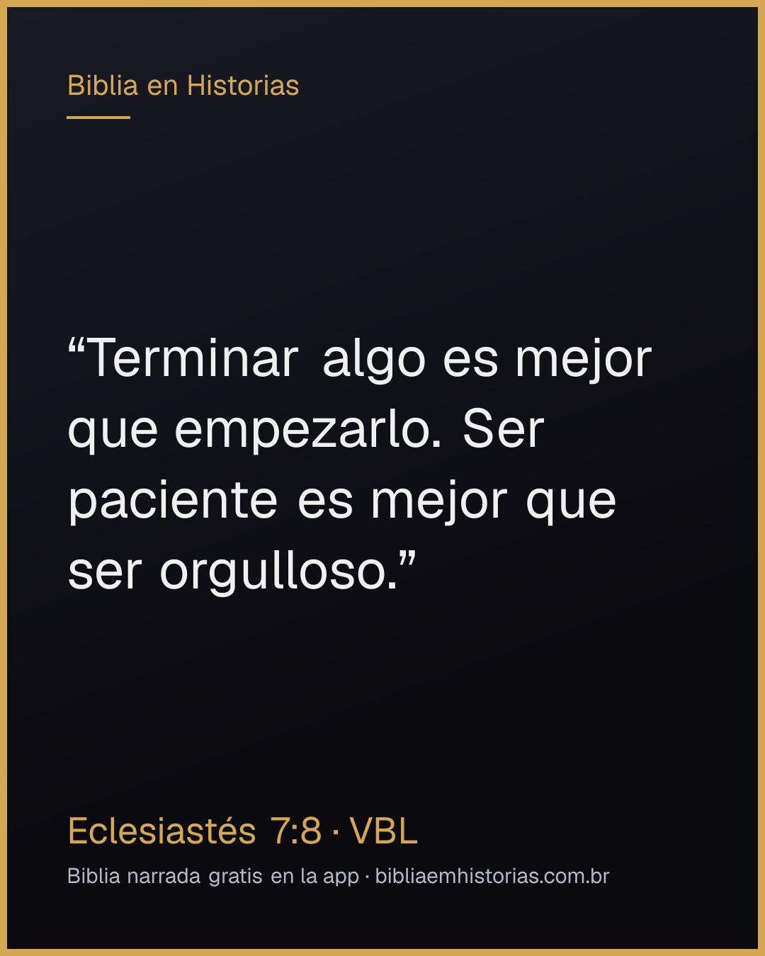 Imagen del versículo Eclesiastés 7:8 para compartir