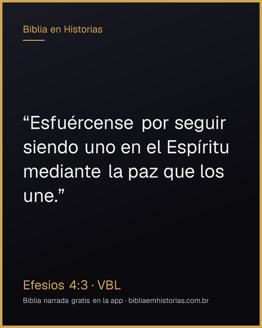 Imagen del versículo Efesios 4:3 para compartir