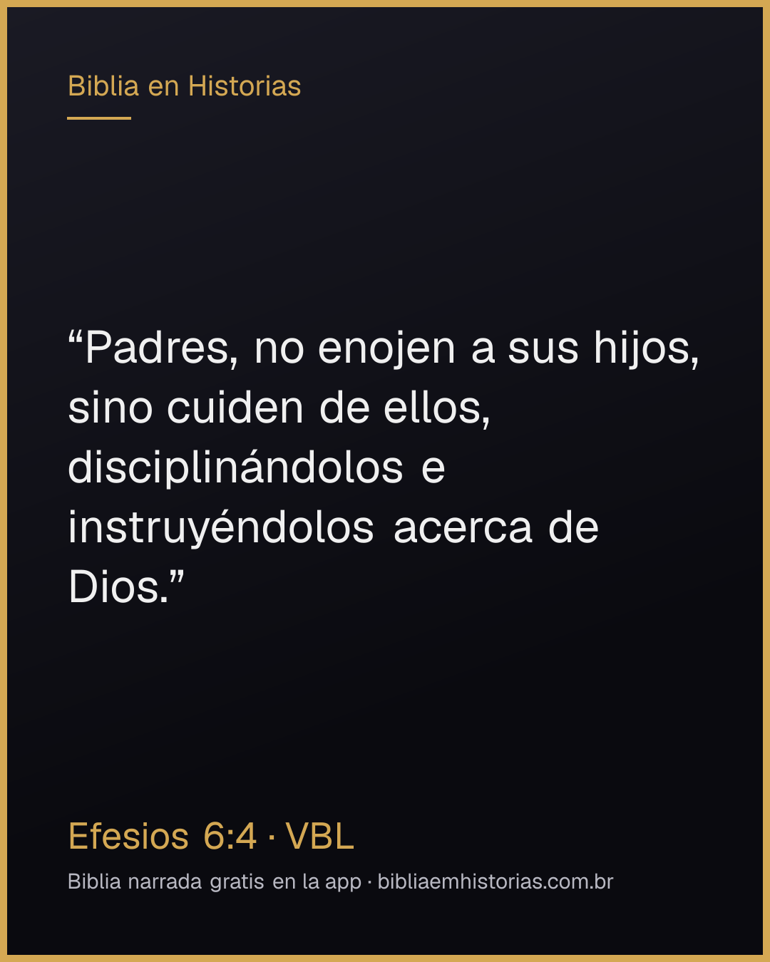 Imagen del versículo Efesios 6:4 para compartir