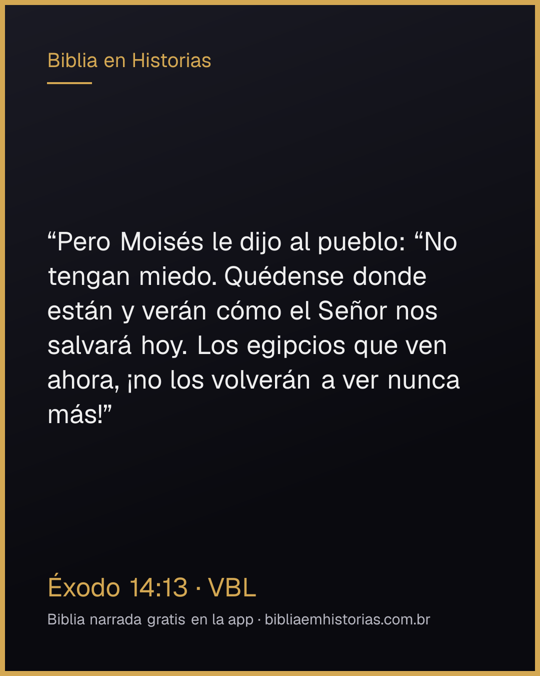 Imagen del versículo Éxodo 14:13 para compartir
