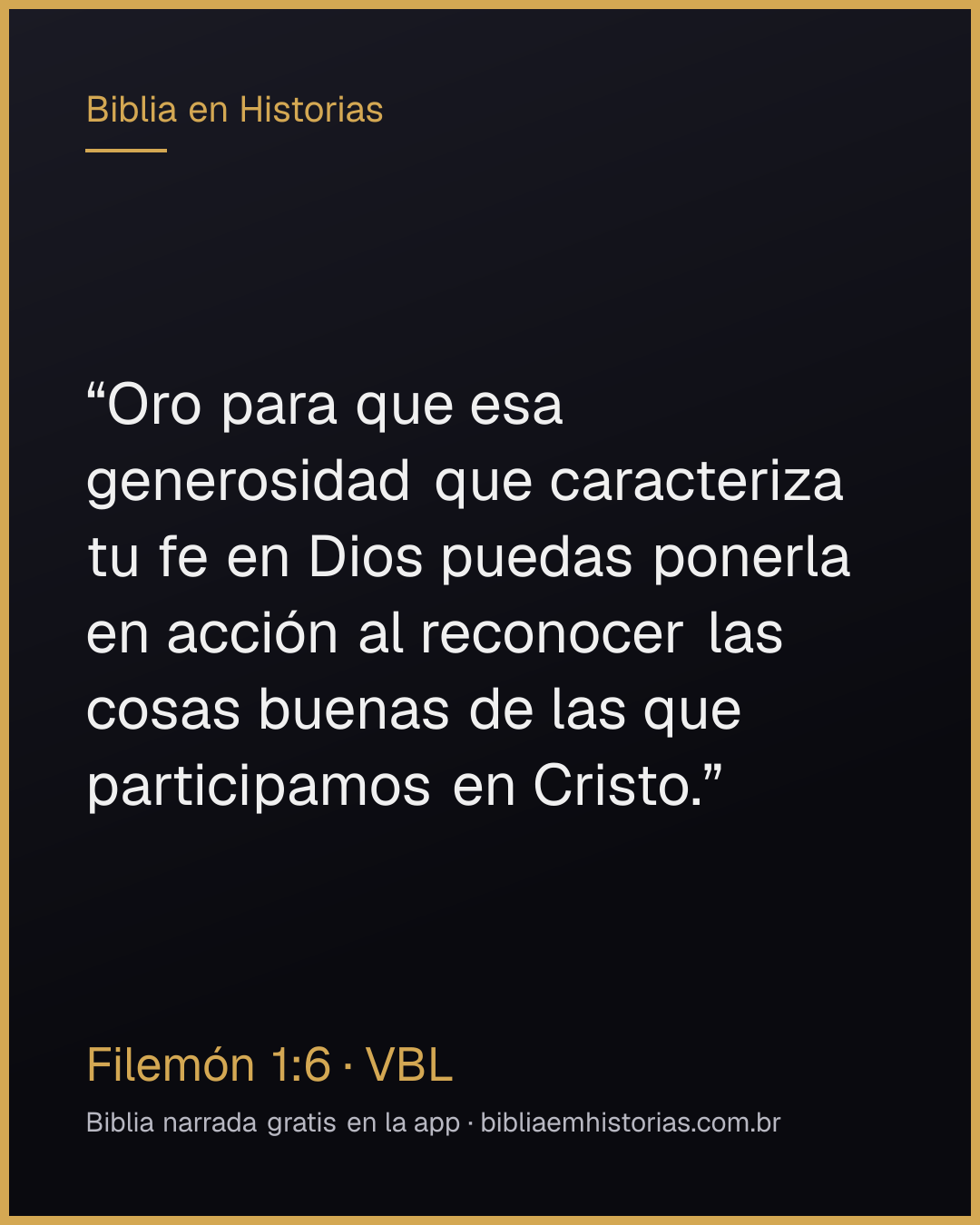 Imagen del versículo Filemón 1:6 para compartir