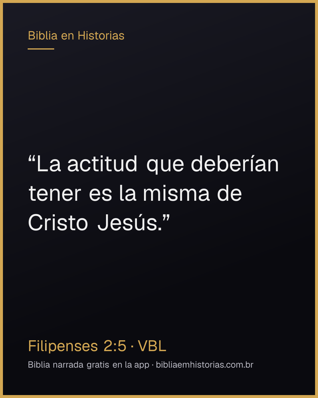 Imagen del versículo Filipenses 2:5 para compartir