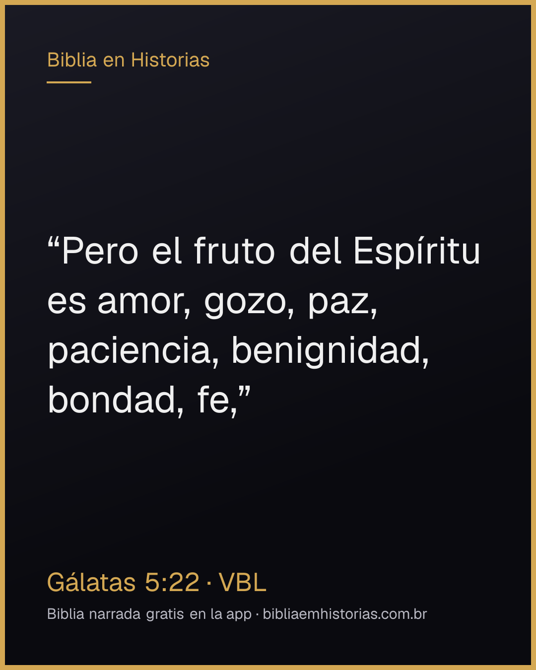 Imagen del versículo Gálatas 5:22 para compartir