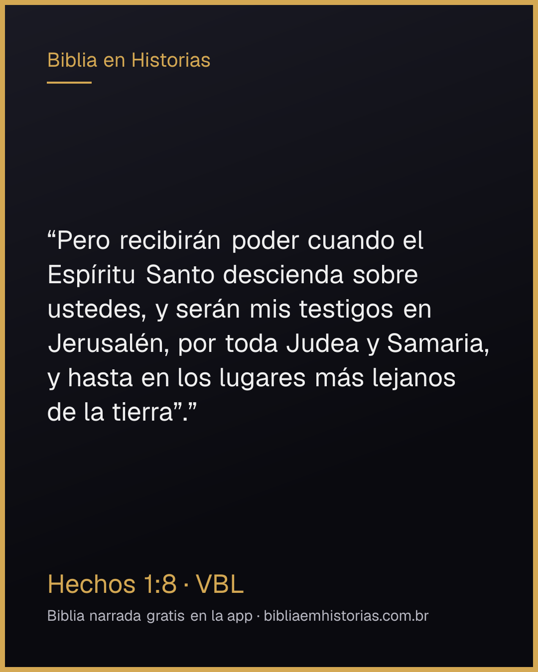 Imagen del versículo Hechos 1:8 para compartir