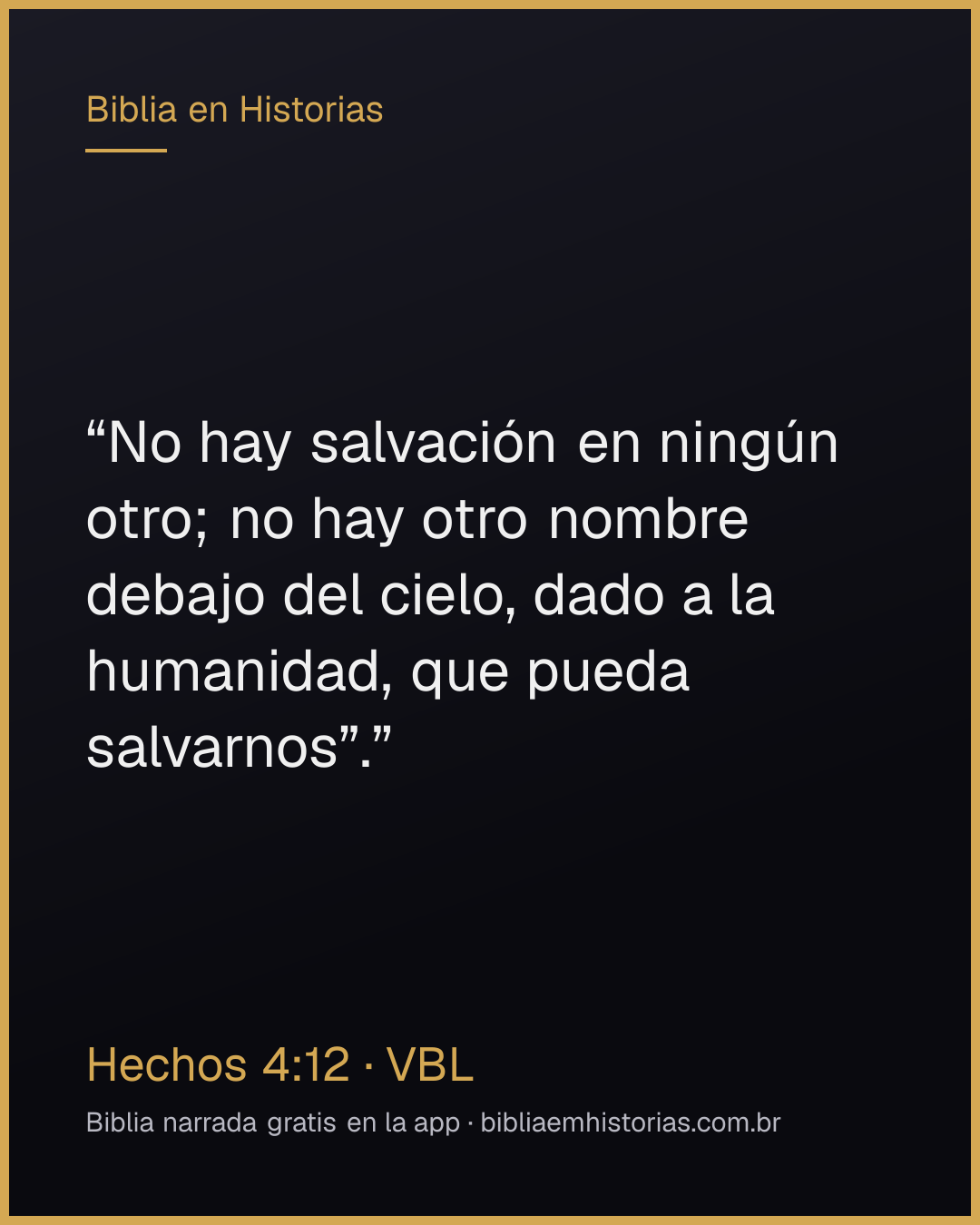 Imagen del versículo Hechos 4:12 para compartir